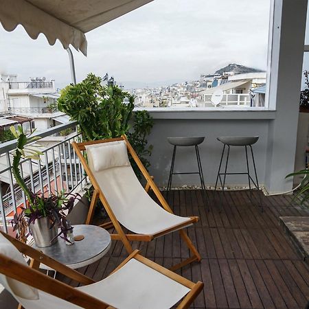 Small & Cozy With Acropolis & Lycabettus View Aten Exteriör bild