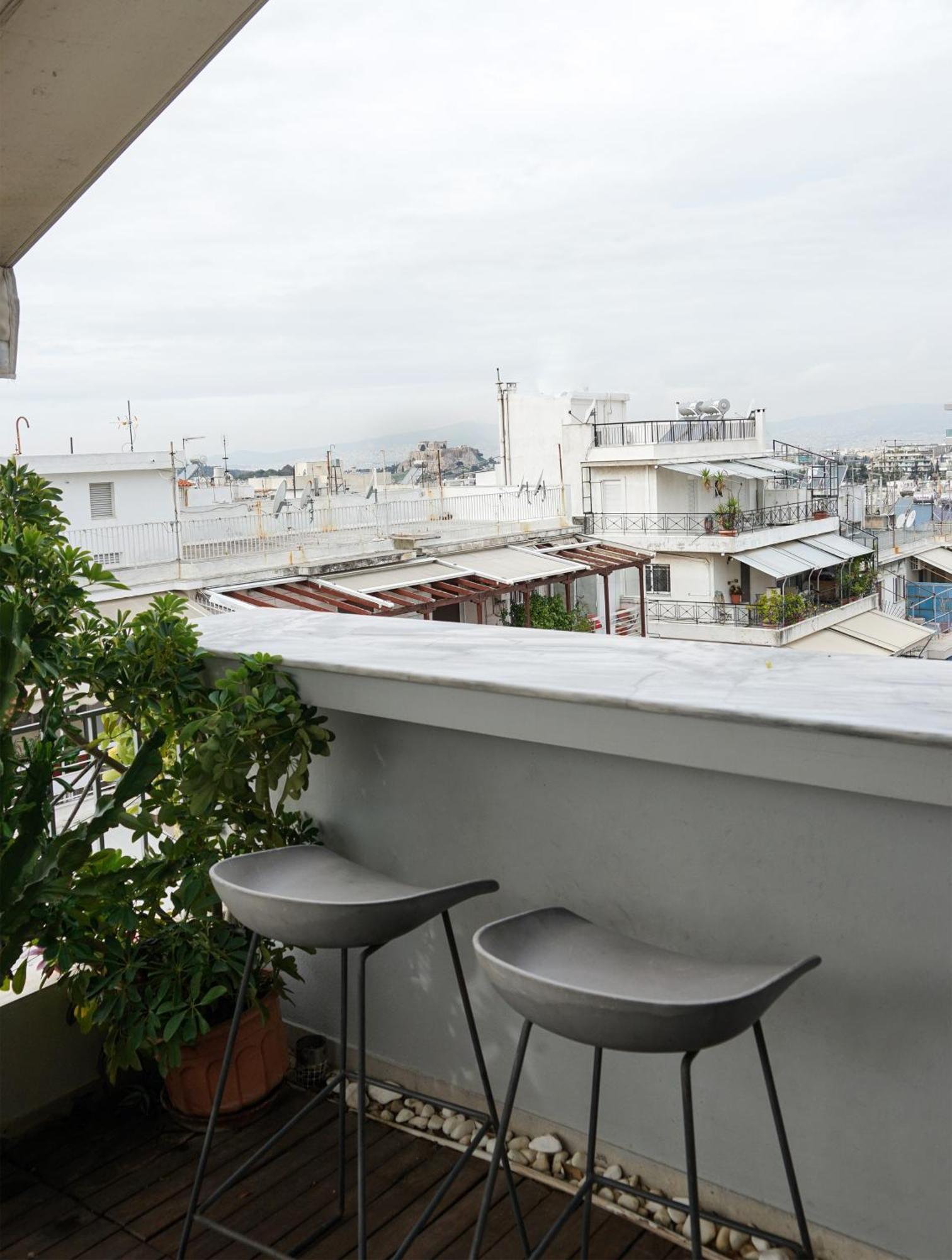 Small & Cozy With Acropolis & Lycabettus View Aten Exteriör bild