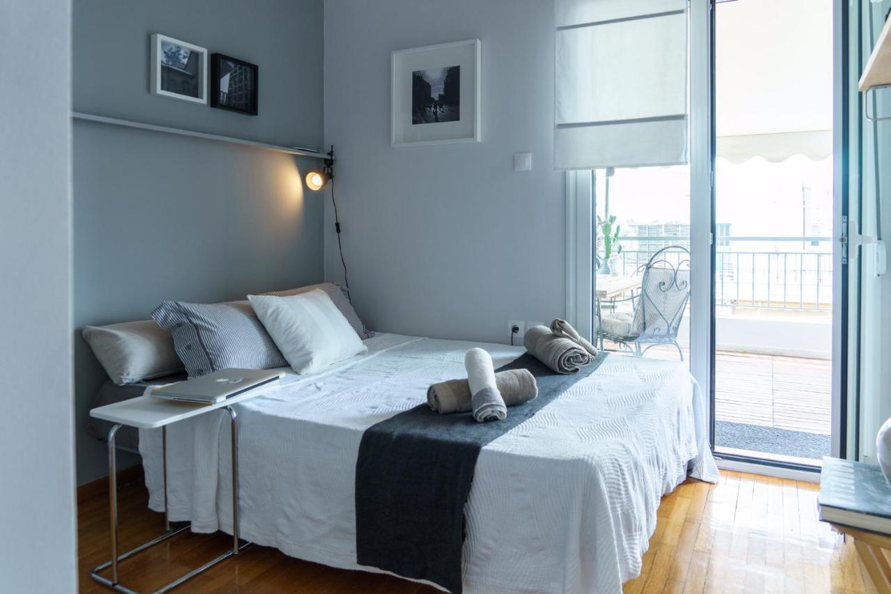 Small & Cozy With Acropolis & Lycabettus View Aten Exteriör bild
